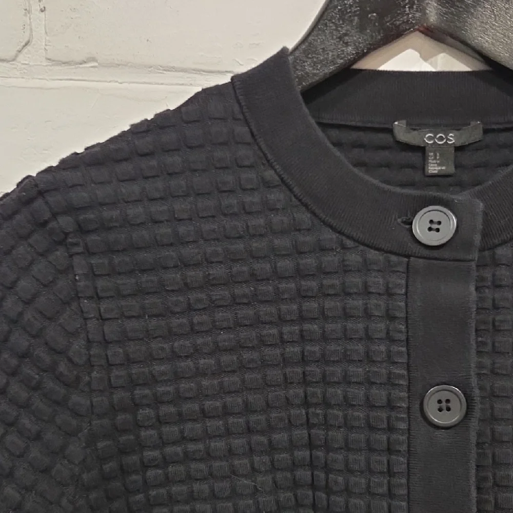 COS Black Textured Jacket - Picture 3 of 8